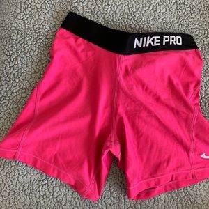 Hot Pink Nike Pros !!